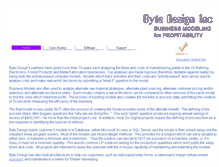 Tablet Screenshot of bytedesign.com